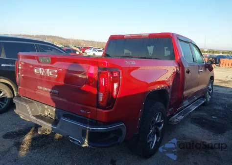 2022 GMC Sierra 1500 4Wd Short Box Slt z USA, uszkodzony, nr VIN 3GTUUDED8NG618565